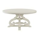 Stanford Round Dining Table In White