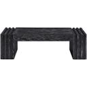 The appearance of Stanton Oak Veneer and Solid Wood Coffee Table In Black designed by Meridian in the modern / contemporary interior design. This black piece of furniture was selected by 1StopBedrooms from Stanton Collection to add a touch of cosiness and style into your home. Sku: 232Black-C. Material: Rubberwood.
