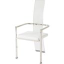 The appearance of State St. Glossy White Dining Chair designed by Michael Amini in the modern / contemporary interior design. This glossy white piece of furniture was selected by 1StopBedrooms from State St. Collection to add a touch of cosiness and style into your home. Sku: N9016004A-116. Material: Acrylic.