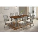 Staton Side Chair Set of 2 In Gray