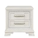 The appearance of Stella Mia Nightstand with USB In Creamy White designed by Furniture of America in the traditional interior design. This creamy white piece of furniture  was selected by 1StopBedrooms from Stella Mia Collection to add a touch of cosiness and style into your home. Sku: FM70000WH-N. Material: Pine Wood.