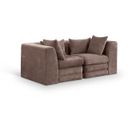 The appearance of Stellar 76 Inch Chenille Fabric Upholstered 2 Piece Modular Loveseat In Brown designed by Meridian in the modern / contemporary interior design. This brown piece of furniture was selected by 1StopBedrooms from Stellar Collection to add a touch of cosiness and style into your home. Sku: 608Brown-Corner;608Brown-Corner. Material: Chenille.