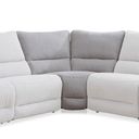 The appearance of Stellar Corner In Block Cotton designed by Parker House in the modern / contemporary interior design. This bloke cotton piece of furniture was selected by 1StopBedrooms from Stellar Collection to add a touch of cosiness and style into your home. Sku: MSTR#850-BLCT. Material: Polyester.