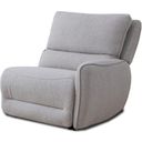 The appearance of Stellar Zero Gravity Power Right Arm Facing Recliner In Block Cotton designed by Parker House in the modern / contemporary interior design. This bloke cotton piece of furniture was selected by 1StopBedrooms from Stellar Collection to add a touch of cosiness and style into your home. Sku: MSTR#811RPHZ-BLCT. Material: Polyester.