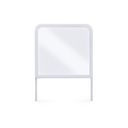 The appearance of Stenluxe Bedroom Mirror In White designed by Signature Design by Ashley in the modern / contemporary interior design. This white piece of furniture was selected by 1StopBedrooms from Stenluxe Collection to add a touch of cosiness and style into your home. Sku: NCB392-36. Material: Glass.