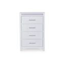 The appearance of Stenluxe Chest of Drawers In White designed by Signature Design by Ashley in the modern / contemporary interior design. This white piece of furniture was selected by 1StopBedrooms from Stenluxe Collection to add a touch of cosiness and style into your home. Sku: NCB392-46. Material: Wood.