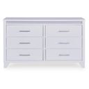 The appearance of Stenluxe Dresser In White designed by Signature Design by Ashley in the modern / contemporary interior design. This white piece of furniture was selected by 1StopBedrooms from Stenluxe Collection to add a touch of cosiness and style into your home. Sku: NCB392-31. Material: Wood.