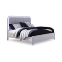 The appearance of Stenluxe Queen Upholstered Panel Bed In White designed by Signature Design by Ashley in the modern / contemporary interior design. This white piece of furniture was selected by 1StopBedrooms from Stenluxe Collection to add a touch of cosiness and style into your home. Sku: NCB392-54;NCB392-57. Bed Type: Panel Bed. Bed Size: Queen.