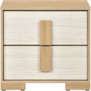 The appearance of Sterling Nightstand In Natural designed by Homelegance in the modern / contemporary interior design. This natural piece of furniture was selected by 1StopBedrooms from Sterling Collection to add a touch of cosiness and style into your home. Sku: 2330-4. Material: Veneer.