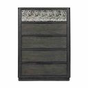 The appearance of Sterling West Chest In Ash Gray designed by Furniture of America in the modern / contemporary interior design. This ash gray piece of furniture  was selected by 1StopBedrooms from Sterling West Collection to add a touch of cosiness and style into your home. Sku: FM79001ES-C. Material: Solid Rubberwood.
