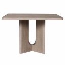 The appearance of Sterling West Square Counter Height Table In White Oak designed by Furniture of America in the modern / contemporary interior design. This white oak piece of furniture was selected by 1StopBedrooms from Sterling West Collection to add a touch of cosiness and style into your home. Sku: FM39004AK-PT. Table Top Shape: Square. Size: 54" x 54". Material: Solid Rubberwood.