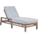 The appearance of Stillwater Cove Chaise Lounge designed by Tommy Bahama in the modern / contemporary interior design. This blue/aqua piece of furniture was selected by 1StopBedrooms from Stillwater Cove Collection to add a touch of cosiness and style into your home. Sku: 3450-75-40. Material: Fabric.