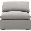 The appearance of Stitch and Hand Sky Modular Armless Chair In Peyton Slate and Espresso designed by Essentials For Living in the transitional interior design. This peyton slate/espresso piece of furniture was selected by 1StopBedrooms from Stitch & Hand Collection to add a touch of cosiness and style into your home. Sku: 6610-1S.LPSLA. Material: Birch Wood.