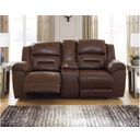 Stoneland Power Reclining Living Room Set In Chocolate