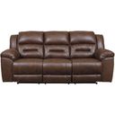 Stoneland Reclining Sofa In Chocolate