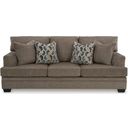 The appearance of Stonemeade Sofa In Nutmeg designed by Signature Design by Ashley in the modern / contemporary interior design. This nutmeg piece of furniture was selected by 1StopBedrooms from Stonemeade Collection to add a touch of cosiness and style into your home. Sku: 5950538. Material: Fabric.