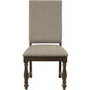 The appearance of Stonington Beige Side Chair Set Of 2 designed by Homelegance in the transitional interior design. This brown and gray piece of furniture was selected by 1StopBedrooms from Stonington Collection to add a touch of cosiness and style into your home. Sku: 5703S. Material: Textured.