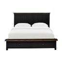 The appearance of Stormy Ridge Queen Storage Bed designed by A-America in the transitional interior design. This black piece of furniture  was selected by 1StopBedrooms from Stormy Ridge Collection to add a touch of cosiness and style into your home. Sku: STOBL503G;STOBL503H;STOBL503P;STOBL503R. Bed Type: Storage Bed. Bed Size: Queen. Material: Rubberwood.