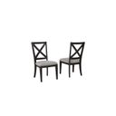 Studio 24 Dining Side Chair Set of 2 in Java Bean