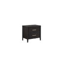 The appearance of Studio 24 Nightstand with Wireless Charging in Java Bean designed by FD Home in the transitional interior design. This java bean piece of furniture  was selected by 1StopBedrooms from Studio 24 Collection to add a touch of cosiness and style into your home. Sku: 7324-02. Material: Poplar Solid.