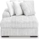 The appearance of Stupendous Left-Arm Facing Corner Chaise In Alloy designed by Signature Design by Ashley in the modern / contemporary interior design. This alloy piece of furniture was selected by 1StopBedrooms from Stupendous Collection to add a touch of cosiness and style into your home. Sku: 2590316.