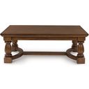 The appearance of Sturlayne Coffee Table In Brown designed by Signature Design by Ashley in the traditional interior design. This brown piece of furniture was selected by 1StopBedrooms from Sturlayne Collection to add a touch of cosiness and style into your home. Sku: T609-1. Material: Wood.