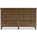 The appearance of Sturlayne Dresser In Brown designed by Signature Design by Ashley in the traditional interior design. This brown piece of furniture  was selected by 1StopBedrooms from Sturlayne Collection to add a touch of cosiness and style into your home. Sku: B787-31. Material: Wood.