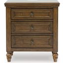 The appearance of Sturlayne Nightstand In Brown designed by Signature Design by Ashley in the traditional interior design. This brown piece of furniture  was selected by 1StopBedrooms from Sturlayne Collection to add a touch of cosiness and style into your home. Sku: B787-93. Material: Wood.