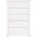 The appearance of Summer House 5 Drawer Chest In Oyster White designed by Liberty in the modern / contemporary interior design. This oyster white piece of furniture was selected by 1StopBedrooms from Summer House Collection to add a touch of cosiness and style into your home. Sku: 607-BR41. Material: Wood.