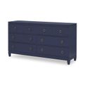 Summerland 6 Drawer Dresser In Inkwell Blue