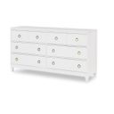 Summerland 6 Drawer Dresser In Pure White