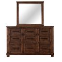 The appearance of Sun Valley Rustic Timber 9 Drawer Dresser designed by A-America in the rustic / southwestern interior design. This brown piece of furniture was selected by 1StopBedrooms from Sun Valley Collection to add a touch of cosiness and style into your home. Sku: SUVRT5510. Material: Pine.