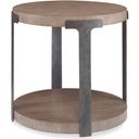 The appearance of Sunburst Chairside Table In Timber Grey designed by Century Furniture in the modern / contemporary interior design. This timber grey piece of furniture was selected by 1StopBedrooms from Casa Bella Collection to add a touch of cosiness and style into your home. Sku: C5H-621. Material: Oak Veneer.