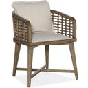 The appearance of Sundance Barrel Back Chair designed by Hooker in the transitional interior design. This beige piece of furniture was selected by 1StopBedrooms from Sundance Collection to add a touch of cosiness and style into your home. Sku: 6015-75600-89. Material: Fabric.