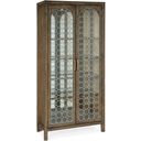 The appearance of Sundance Display Cabinet designed by Hooker in the transitional interior design. This dark wood piece of furniture was selected by 1StopBedrooms from Sundance Collection to add a touch of cosiness and style into your home. Sku: 6015-75906-89. Material: Veneer.
