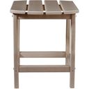 The appearance of Sundown Treasure Grayish Brown Outdoor Rectangular End Table designed by Signature Design by Ashley in the modern / contemporary interior design. This driftwood piece of furniture was selected by 1StopBedrooms from Sundown Treasure Collection to add a touch of cosiness and style into your home. Sku: P014-703. Material: Wood. Table Top Shape: Rectangular.
