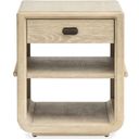 Sunset Cove Chairside End Table In Sanibel Brown