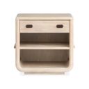 Sunset Cove Open Nightstand In Sanibel Brown