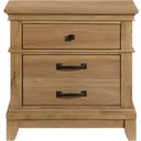 The appearance of Sunstone 3 Drawer Wood Nightstand In Honey Brown designed by New Classic in the rustic / southwestern interior design. This honey brown piece of furniture was selected by 1StopBedrooms from Sunstone Collection to add a touch of cosiness and style into your home. Sku: B3907-040. Material: Wood.