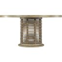 Surfrider 60in Rattan Round Dining Table