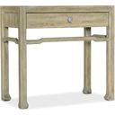 The appearance of Surfrider One-Drawer Nightstand designed by Hooker in the transitional interior design. This light wood piece of furniture  was selected by 1StopBedrooms from Surfrider Collection to add a touch of cosiness and style into your home. Sku: 6015-90015-80. Material: Veneer.