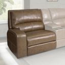 The appearance of Swift Bourbon LAF Power Reclining Chair designed by Parker House in the traditional interior design. This brown piece of furniture was selected by 1StopBedrooms from Swift Collection to add a touch of cosiness and style into your home. Sku: MSWI#811LPH-BOU. Material: Leather.