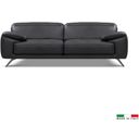 The appearance of Swing Sofa In Black designed by Bellini Modern Living in the interior design. This black piece of furniture was selected by 1StopBedrooms from Swing Collection to add a touch of cosiness and style into your home. Sku: Swing S BLK. Material: Leather.