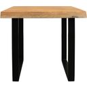 The appearance of Sycamore Rustic Solid Wood End Table with Live Edge In Natural designed by Moti in the country / farmhouse interior design. This natural piece of furniture  was selected by 1StopBedrooms from Sycamore Collection to add a touch of cosiness and style into your home. Sku: 59104001. Material: Wood.