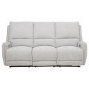 The appearance of Sylmar Chenille Upholstered Power Reclining Sofa In Dove Grey designed by Coaster in the transitional interior design. This dove grey piece of furniture was selected by 1StopBedrooms from Sylmar Collection to add a touch of cosiness and style into your home. Sku: 610521P. Material: Fabric.
