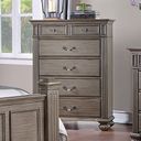 The appearance of Syracuse Chest In Gray designed by Furniture of America in the traditional interior design. This gray piece of furniture was selected by 1StopBedrooms from Syracuse Collection to add a touch of cosiness and style into your home. Sku: CM7129GY-C. Material: Wood.