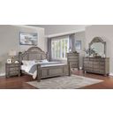 The appearance of Syracuse Queen Bed In Gray designed by Furniture of America in the traditional interior design. This gray piece of furniture was selected by 1StopBedrooms from Syracuse Collection to add a touch of cosiness and style into your home. Sku: CM7129GY-Q-HB;CM7129GY-Q-FB;CM7129GY-Q-R. Bed Type: Poster Bed. Material: Wood. Bed Size: Queen.