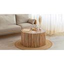 The appearance of T1009-32 Coffee Table In Wood designed by Galaxy Home Furnishings in the modern / contemporary interior design. This wood piece of furniture was selected by 1StopBedrooms from T1009 Collection to add a touch of cosiness and style into your home. Sku: 601955552400. Material: Wood.