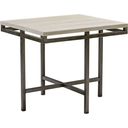 The appearance of East Park Gunmetal Rectangular End Table designed by Hammary in the modern / contemporary interior design. This white piece of furniture  was selected by 1StopBedrooms from East Park Collection to add a touch of cosiness and style into your home. Sku: T10148-T1014820-00. Material: Metal.