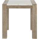 The appearance of T1321 End Table In Natural and White designed by Global Furniture USA in the modern / contemporary interior design. This natural and white piece of furniture  was selected by 1StopBedrooms from T1321 Collection to add a touch of cosiness and style into your home. Sku: T1321ET. Material: Marble.